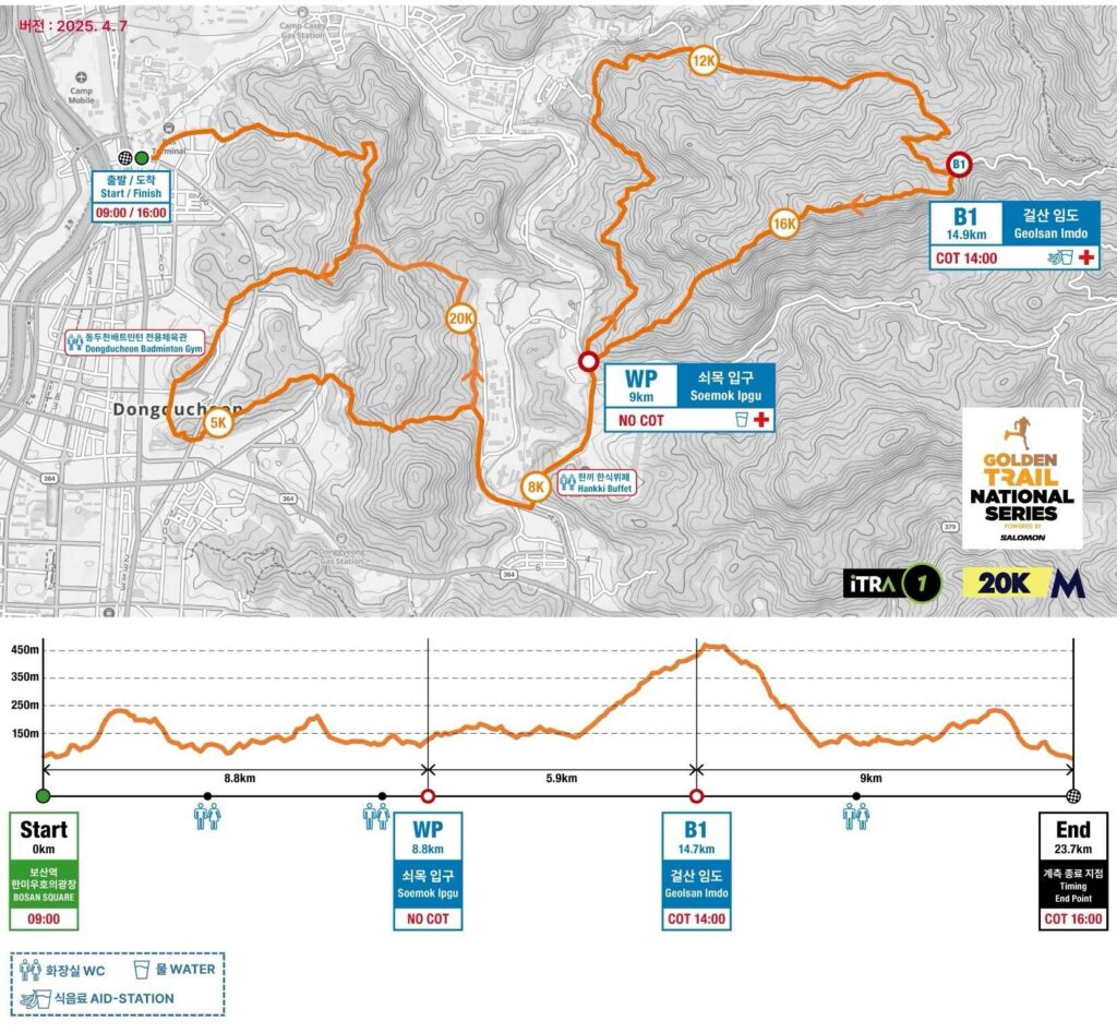 KOREA50K - 동두천 20K 후기 3 KOREA50K